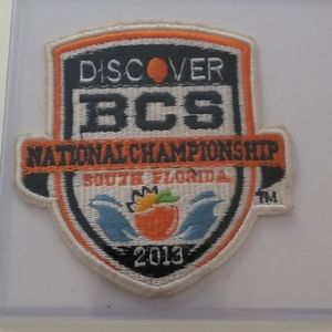 2013 Discover BCS National Championship Patch
